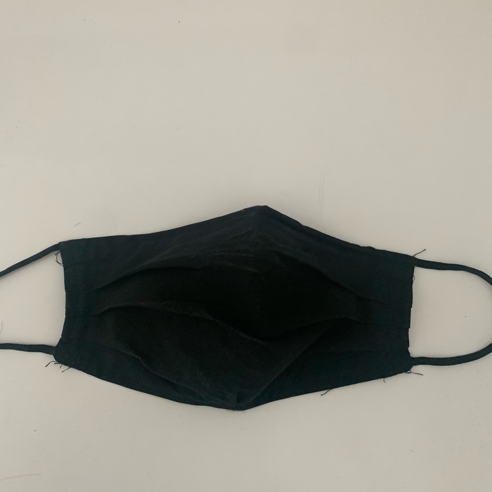 Reversibe Black and Grey NEVER WORN Facemask